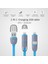 Ios Android Için Uyumlu 2'si 1 Arada Cep Telefonu Cahrge Mikro USB Kablosu (Yurt Dışından) 3