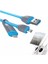 Ios Android Için Uyumlu 2'si 1 Arada Cep Telefonu Cahrge Mikro USB Kablosu (Yurt Dışından) 4