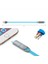 Ios Android Için Uyumlu 2'si 1 Arada Cep Telefonu Cahrge Mikro USB Kablosu (Yurt Dışından) 5