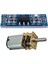 Adet Aksesuar: 1 Adet Model N20 Dc 6V 30RPM Dişli Çarklı Metal Dişli Motor ve 1 Adet AMS1117-3.3 Dc Düşürücü Voltaj Regülatörü Adaptör Dönüştürücü (Yurt Dışından) 2