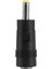 Sarı Uç 4.0x1.7 mm Erkek Fiş - 5.5x2.1mm Dişi Jack Dc Konnektör Siyah (Yurt Dışından) 1