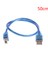 0.3/0.5/1/1.5m USB 2.0 Tip A Erkek - B Erkek Yazıcı Kablosu Kablosu Kısa Kablo (Yurt Dışından) 2