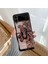 Flip 3 Muhafaza Kılıf Samsung Galaxy Z Flip 3 5g Taşınabilir El Halkası Vintage Çiçekler Ekleme Karikatür Ayı Sert Cep Telefonu Kılıfı Z Flip 3 (Yurt Dışından) 2