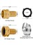 Ncanruı Bahçe Hortumu Tamir Takımı, Alüminyum Su Hortumu Tamir Takımı Hortum Konnektörleri Kelepçeli 5/8 Inç Veya 3/4 Inç Hortum (Yurt Dışından) 5