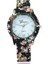 Miwell Baskılı Çiçek Bayan Saatler Alaşım Moda Rahat Kadın S Izle Plastik Cenevre Reçel Tangan Wanita WH0548-62 (Yurt Dışından) 1