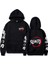 Unisex Bezler Demon Slayer Kapşonlu Anime Moda Gevşek Kollu Rahat Hip Hop (Yurt Dışından) 4