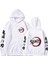 Unisex Bezler Demon Slayer Kapşonlu Anime Moda Gevşek Kollu Rahat Hip Hop (Yurt Dışından) 5
