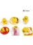 Adet/takım Anime Gudetama Tembel Oyuncak Kolye Anahtarlıklar Pvc Aksiyon Figürleri Oyuncak (Yurt Dışından) 4