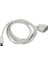 2x DB9P - 8p Mini Din RS232 Indirme Kablosu Beyaz 8,2 Ft, Plc Dvp-Eh Için (Yurt Dışından) 2