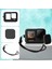Gopro Kahraman Için 10/9 Siyah Aksesuar Kılıfı Koruyucu Yumuşak Konut Kauçuk + Lens Kapağı Silikon Kabuk Koruyucu Go Pro Hero9 (Yurt Dışından) 1