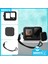 Gopro Kahraman Için 10/9 Siyah Aksesuar Kılıfı Koruyucu Yumuşak Konut Kauçuk + Lens Kapağı Silikon Kabuk Koruyucu Go Pro Hero9 (Yurt Dışından) 2