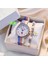 Reçel Tangan Wanita Cantik Kore Basit Kadın Saatler Su Geçirmez Moda Renkli Kumaş Kayış Aydınlık Kızlar Kol Saati Ins Üniversite Öğrencisi Izle (Yurt Dışından) 5