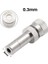 10 Adet 6mm Nemlendirme ve Tozsuzlaştırma Soğutma Atomize Yağmurlama Hızlı Takılabilir Sis Sisleme Nozulu, Model: 0.3mm (Yurt Dışından) 5