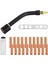 Zoroom 20 Adet 0.8mm Mıg Kaynak Nozulları 15AK Mıg/mag Temas Borusu ile 1 Gaz Memesi, 1 Alet ve 1 Brülör (Yurt Dışından) 1