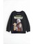 Bebek & Çocuk Star Wars Baskılı Siyah Renk 2 Iplik Şardonlu Sweatshirt 1