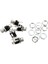 Adet 5.5mmx2.1mm Dc Jack Soket Dişi Panel Montaj Konnektörü (Yurt Dışından) 2