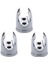 3x Banyo El Duş Başlığı Duvara Montaj Braketi Tutucu 24MM (Yurt Dışından) 1