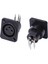 10 Adet Siyah Xlr 3pin Dişi Jak Paneli Şasi Soketli Konnektör (Yurt Dışından) 3
