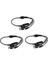 3x 1 Ila 4 Dc 4 Bağlantı Noktalı Splitter Adaptör Adaptör Kablosu Cctv Kamera (Yurt Dışından) 2