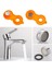 Bradoo-Musluk Havalandırıcı Banyo Lavabo Havalandırıcı, Mutfak Musluk Havalandırıcı Pirinç Kabuk Musluk Havalandırıcı Anahtarı ile Yedek Parçalar (Yurt Dışından) 4