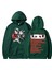 Demon Slayer Anime Kapşonlu Kazaklar Uzun Kollu Günlük Moda Kumaş Tops (Yurt Dışından) 1