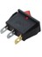 2x Basmalı Anahtar Açık Kapalı Parlak Bipolar 28X10MM 250V 15A 3 Terminal Kırmızı (Yurt Dışından) 2