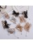100% Orijinal # Moda Alaşım Tül Inci Ilmek Püsküller Saç Klip Kadınlar Için (Yurt Dışından) 3