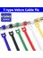 Tipi Velcro Kablo Bağı Teli Yeniden Kullanılabilir Kordon Organizatör 15*1.2 cm Renkli Bilgisayar Veri Kablosu Güç Organize Sapanlar 1 Adet (Yurt Dışından) 3