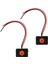 2x Dc 12V2A Yapışkan Tabanlı Basma Düğmesi Otomobiller Için Anlık Eylem Kablolu Anahtar (Yurt Dışından) 1
