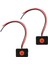 2x Dc 12V2A Yapışkan Tabanlı Basma Düğmesi Otomobiller Için Anlık Eylem Kablolu Anahtar (Yurt Dışından) 2