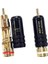 1pc WBT-0144 Altın Kaplama Rca Fiş Kilidi Lehimleme Ses/video Fişleri Bağlantısı (Yurt Dışından) 3