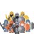 Legoes Yüzüklerin Efendisi Minifigures Cüce Savaşçıları Blok Oyuncaklar (Yurt Dışından) 3