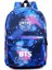 Kpop Bts BT21 Üyesi Baskılı Moda Rahat Kanvas Öğrenci Okul Çantası Sırt Çantası (Yurt Dışından) 1
