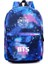 Kpop Bts BT21 Üyesi Baskılı Moda Rahat Kanvas Öğrenci Okul Çantası Sırt Çantası (Yurt Dışından) 2