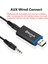 USB Bluetooth 5.0 Ses Dönüştürücü Adaptör 3,5 mm Aux Stereo Jak Kulaklık Hoparlörü Için 【hazır Stok】 (Yurt Dışından) 3