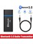 USB Bluetooth 5.0 Ses Dönüştürücü Adaptör 3,5 mm Aux Stereo Jak Kulaklık Hoparlörü Için 【hazır Stok】 (Yurt Dışından) 4