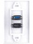 1x 2port HDMI + USB 3.0 Dişi Duvar Yüzü Plaka Paneli Çıkış Soketi Genişletici Beyaz (Yurt Dışından) 4