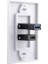 1x 2port HDMI + USB 3.0 Dişi Duvar Yüzü Plaka Paneli Çıkış Soketi Genişletici Beyaz (Yurt Dışından) 5