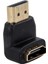 HDMI Dik Açı Erkek - Dişi Adaptör (Yurt Dışından) 1