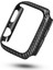 Siyah Kapak Ince Karbon Fiber Pc Tampon Apple Watch Se Kılıf 40MM 44MM 41MM 45MM 42MM Çerçeve Kenarları Serisi 7 6 5 4 3 (Yurt Dışından) 5