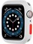 Şeker Mat Silikon Koruyucu Tampon Kılıf Apple Watch 6 Se 44MM 40MM Spor Kapak Tpu Koruma Kabuk Iwatch 5 4 42MM 38MM (Yurt Dışından) 1