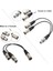 3-Pin Xlr Erkek - Çift Xlr Dişi Y Splitter Ses Adaptör Kablosu Mikrofon Için (Yurt Dışından) 4