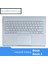 Microsoft Surface Pro Için Klavye Kapağı 3/4/5/6/7 Kitap Tüm Serisi Dizüstü Bilgisayar Go Silikon Kılıf Şeffaf Şeffaf Klavye Koruyucu Film (Yurt Dışından) 4