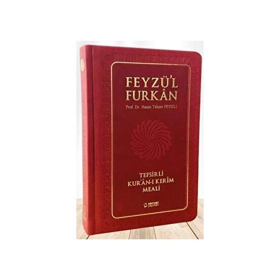 Feyzü'l Furkan Tefsirli Kur'anı Kerim Meali (Ciltli) Kitabı Feyzü'l Furkan Tefsirli Kur'anı Kerim Meali (Ciltli) Kitabı