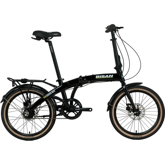 Bisan FX3600 Nx7 Katlanır Bisiklet Siyah