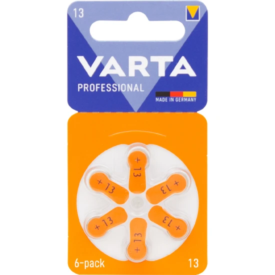 Varta 13 No Kulaklık Pili 6lı Paket (81)