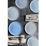 Porland Tamina 20 cm Porselen Pasta Takımı Ömür Boyu Desen Garantisi ile 6 Kişilik