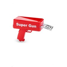 Zens Shop Super Money Gun Para Saçma Tabancası - Kırmızı