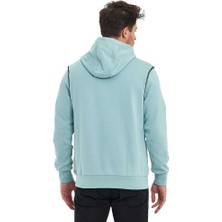 Adams Snowboard Nakış Logo Baskılı Gri Sweatshirt