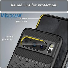 Microcase Google Pixel 8 Pro Thunder Serisi Darbeye Dayanıklı Silikon Kılıf - Siyah AL3421